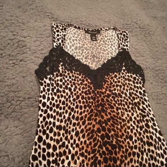 White House Black Market Animal Print Sleeveless - Picture 2 of 11